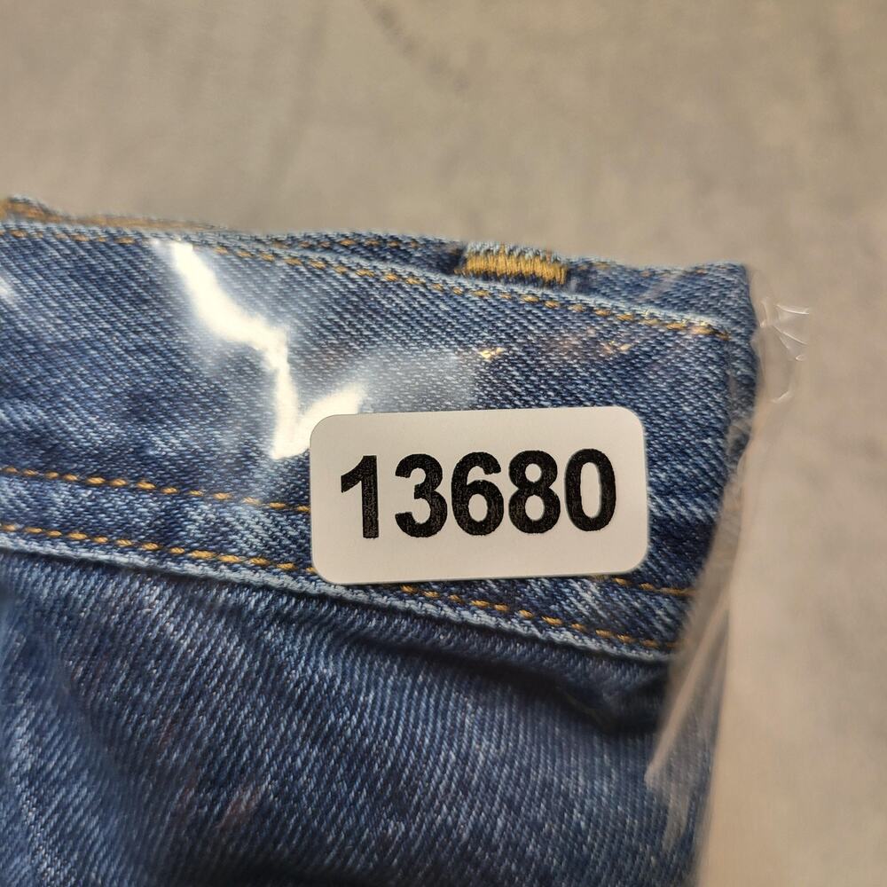 Berne Jeans Jeans Mens 40x32 Blue Medium Wash Straight Relaxed Denim Pockets - Picture 9 of 9